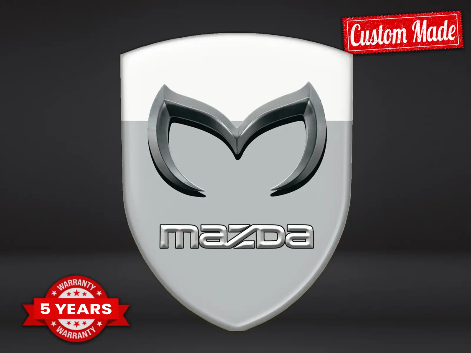 Mazda Silicone Sticker High Quality Professional Customizable